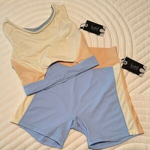 Lumi Women's Short + Bra Set